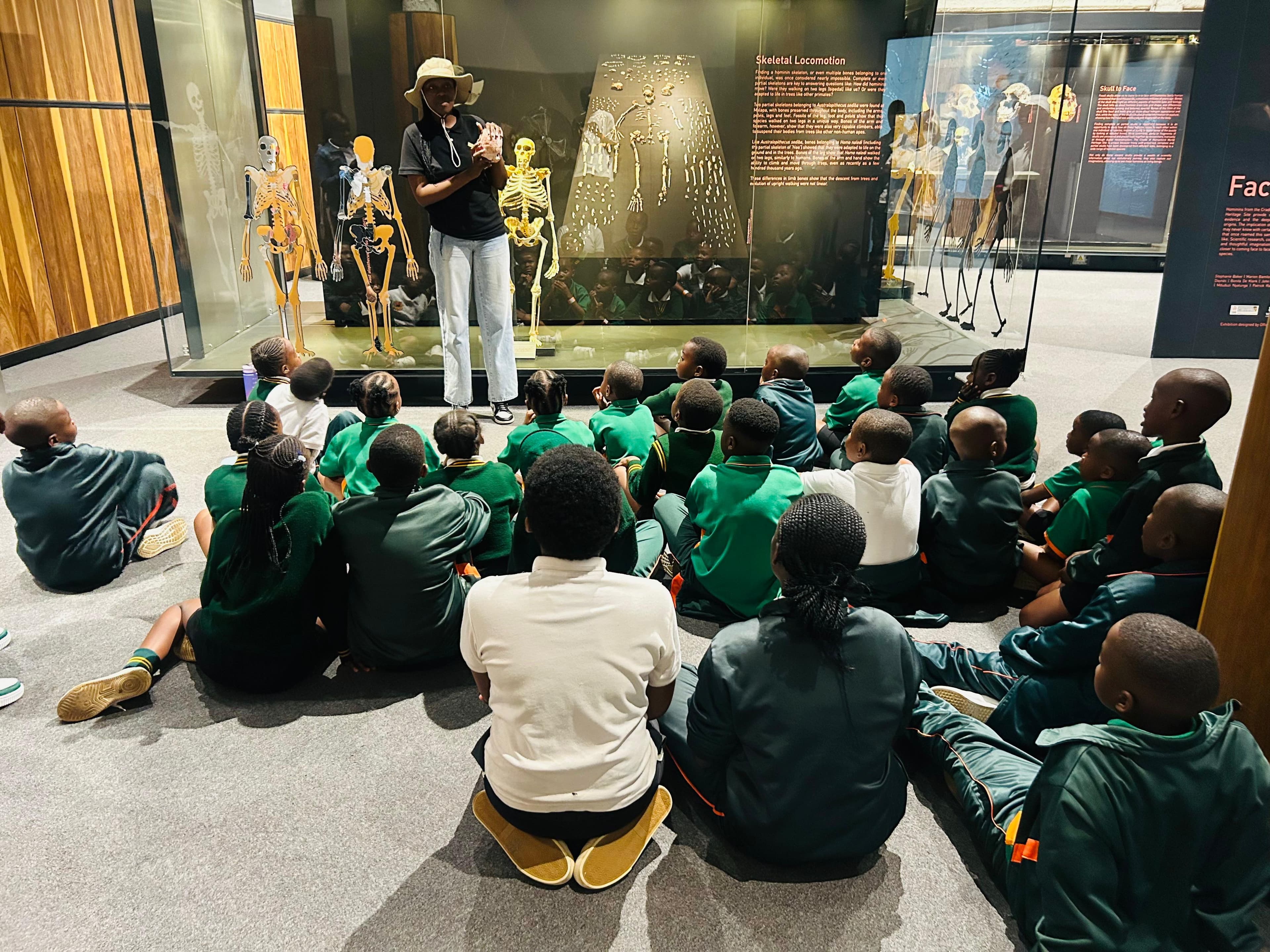 Active learning in action- Cradle of Humankind